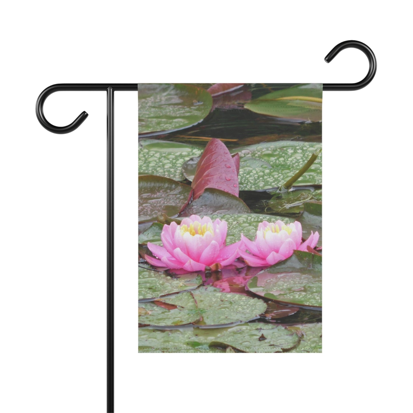 Water Lilies Garden & House Banner