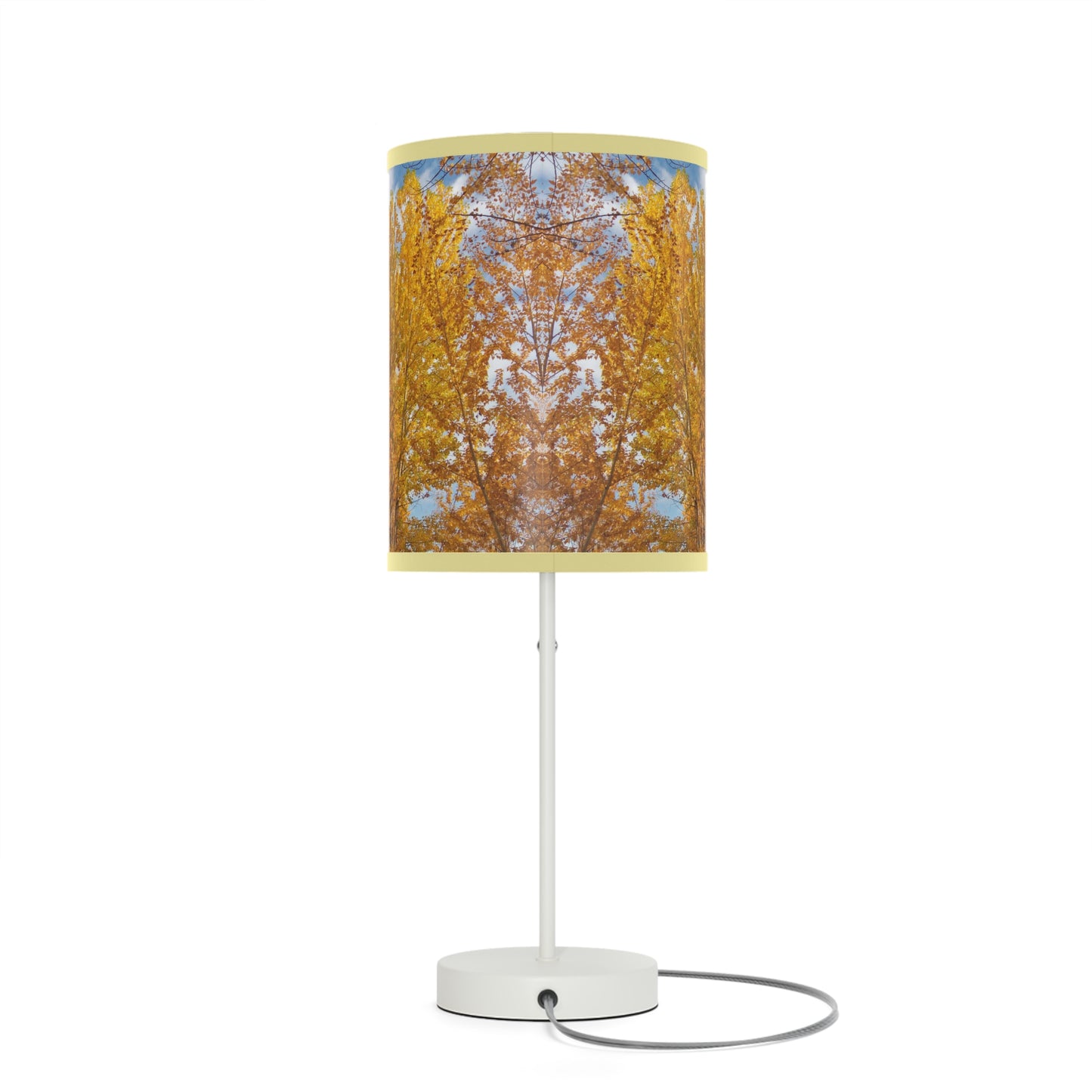 Autumn Gold Lamp on a Stand