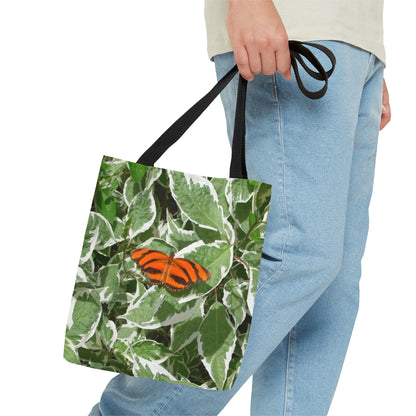 Leaves & Butterfly Tote Bag