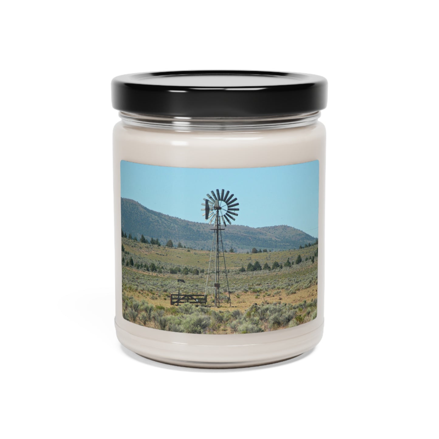 High Desert Windmill Scented Soy Candle, 9oz