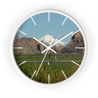 Mountain & Rocky Cliffs Wall Clock