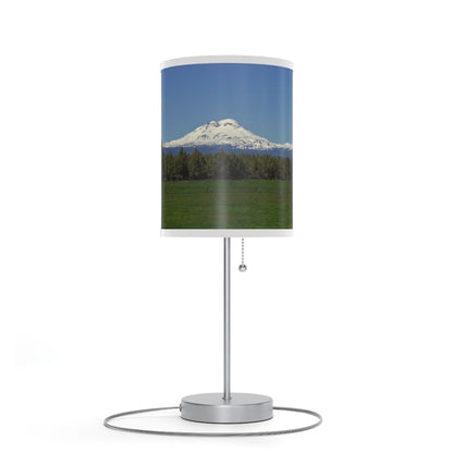 Mountain Field Lamp on a Stand