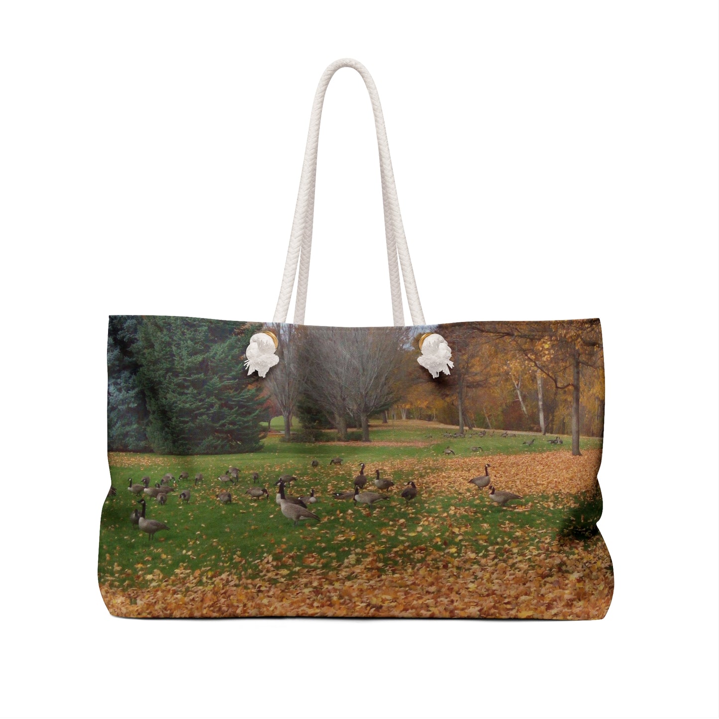 Autumn Geese Weekender Bag