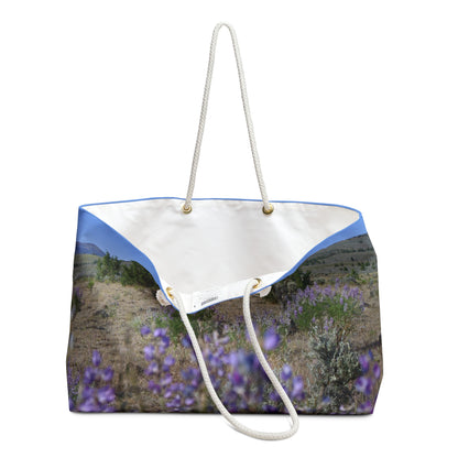 High Desert Lupine & Windmill Weekender Bag