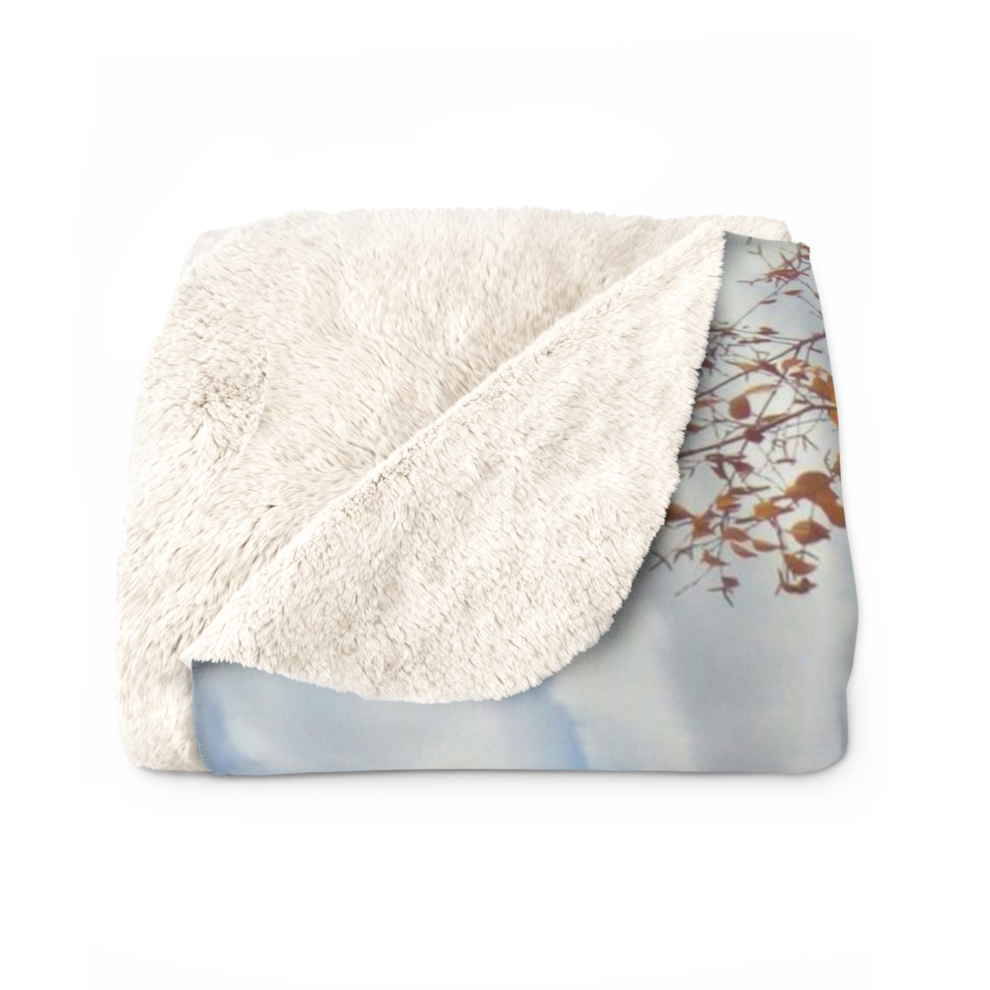 Autumn Peace Sherpa Fleece Blanket