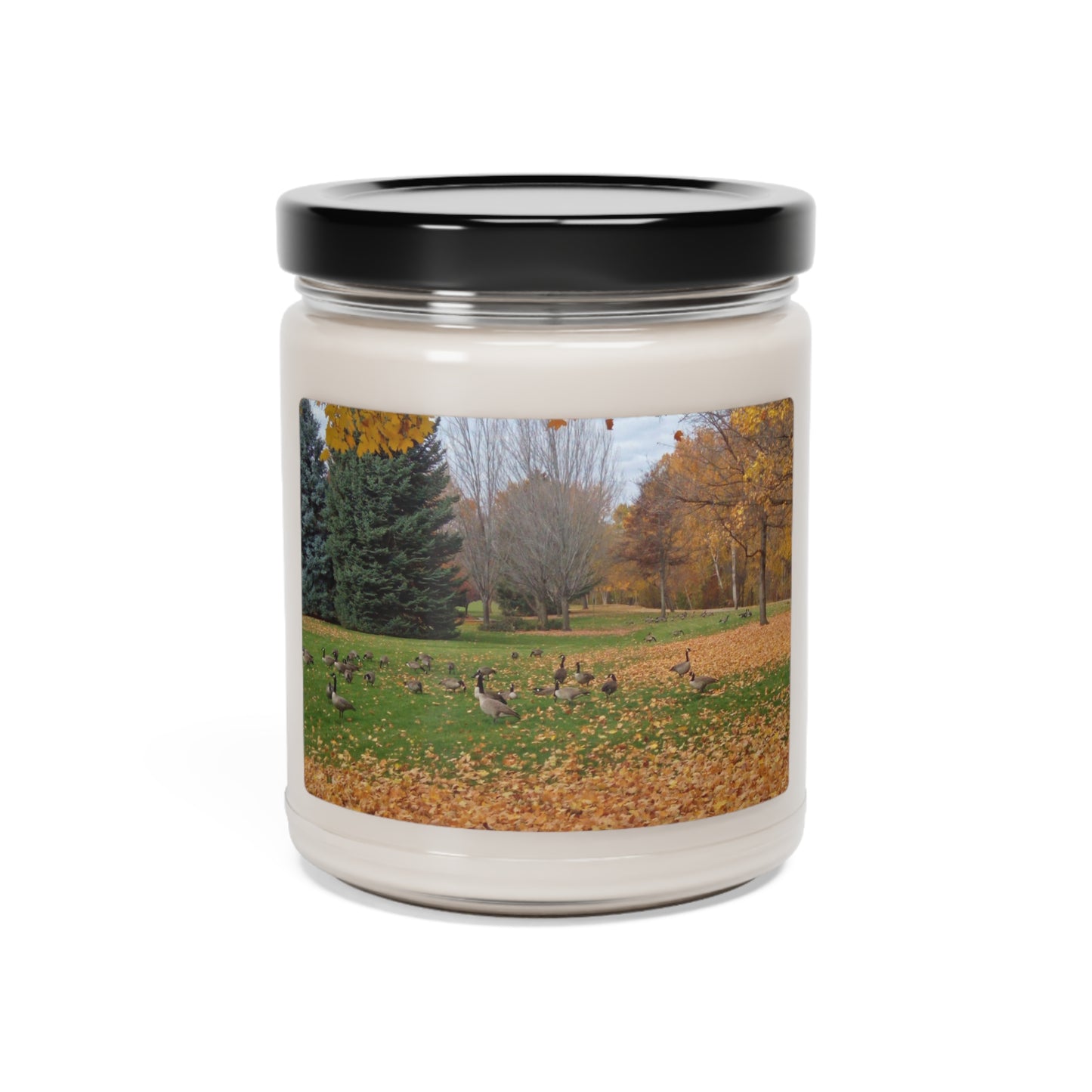 Autumn Geese Scented Soy Candle, 9oz