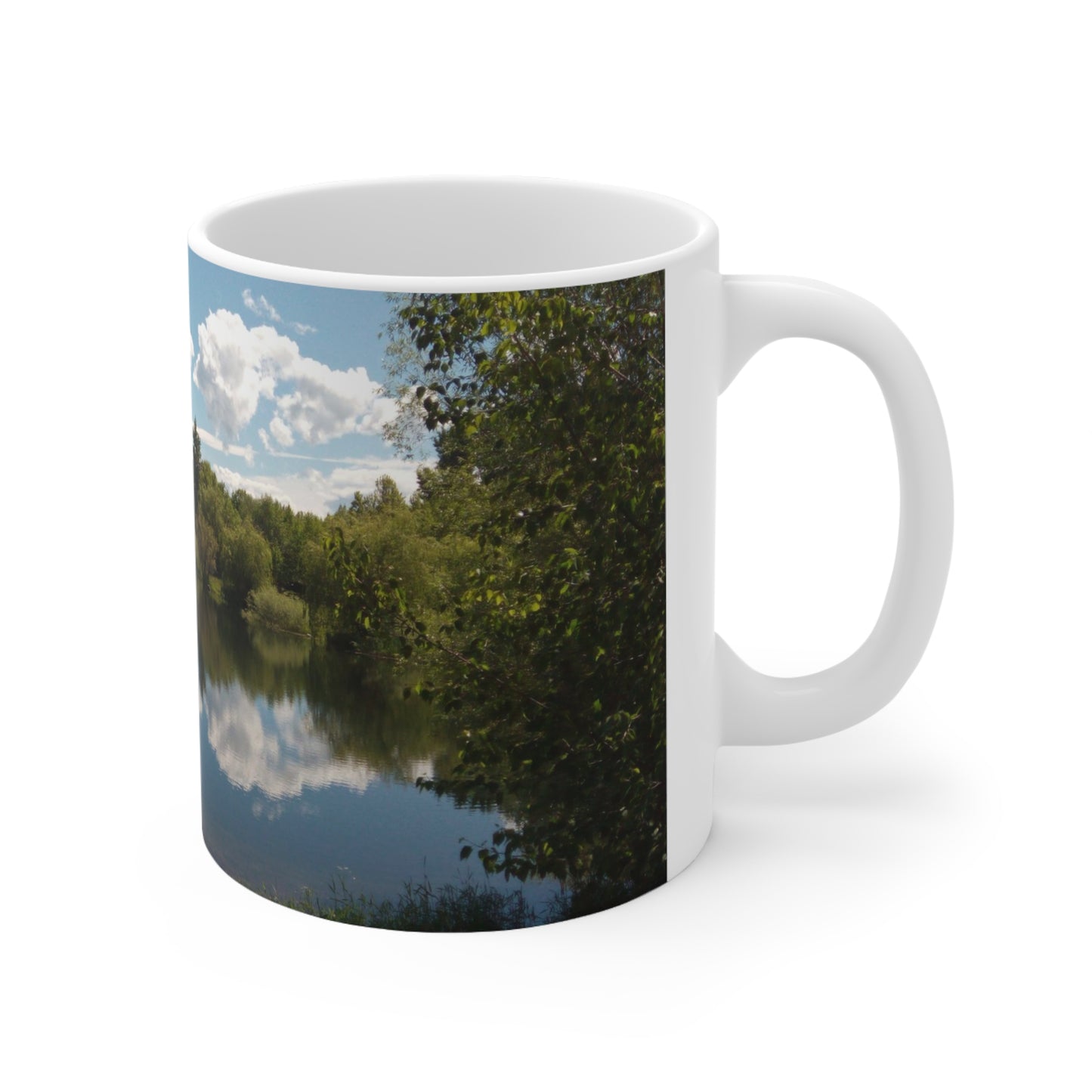 Peaceful Pond Ceramic Mug 11oz