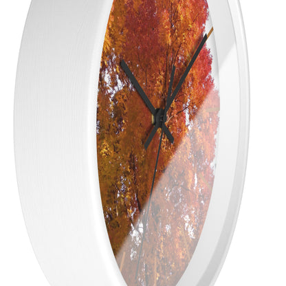 Autumn Radiance Wall Clock
