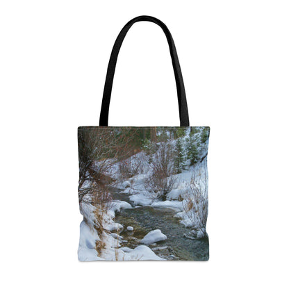 Snowy Creek Tote Bag
