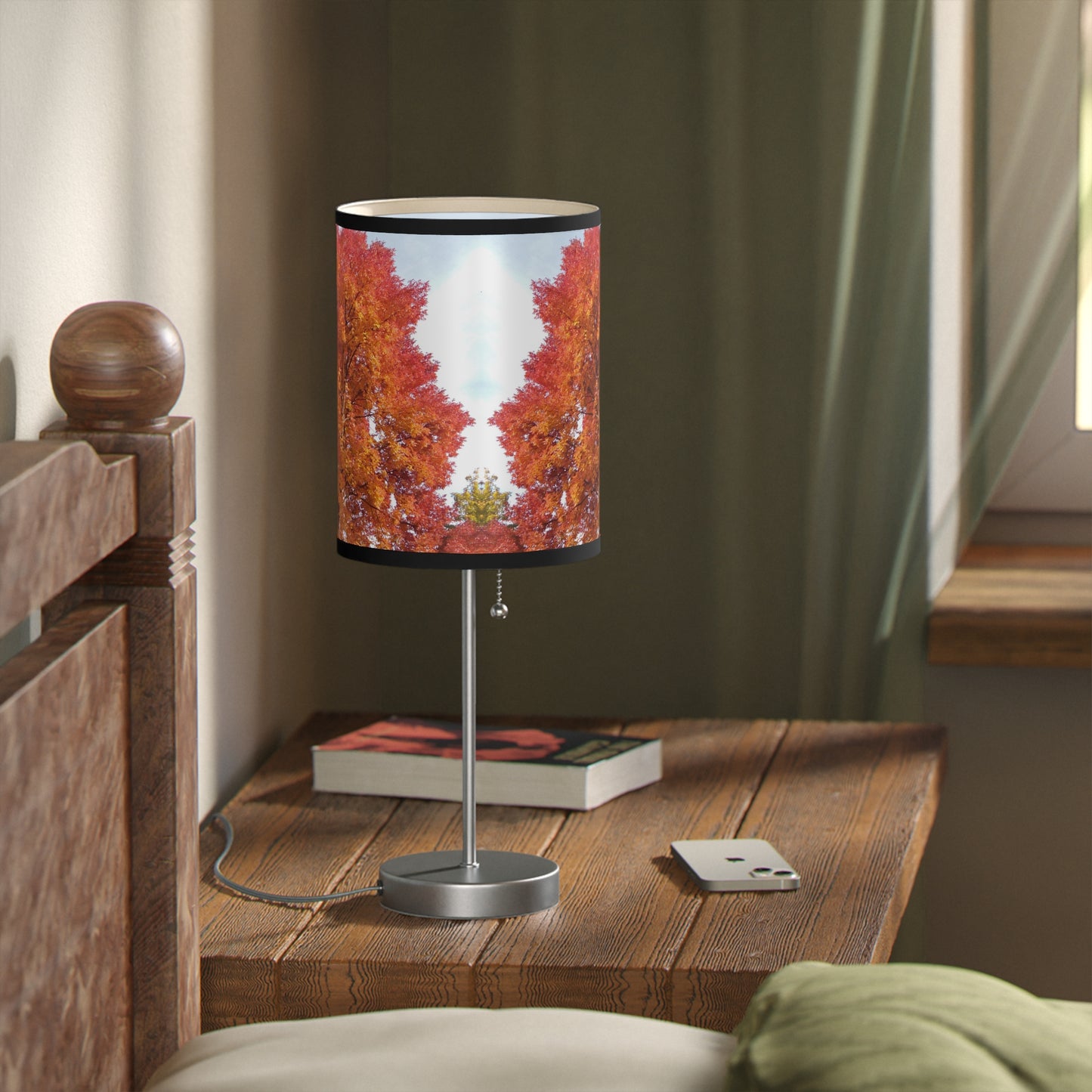 Autumn Radiance Lamp on a Stand