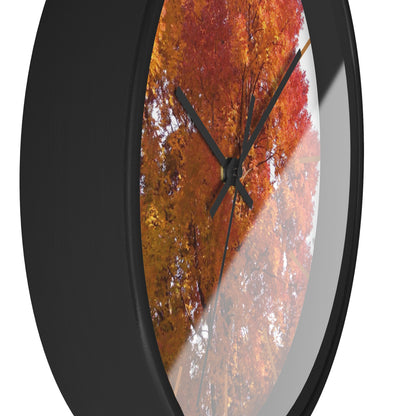 Autumn Radiance Wall Clock