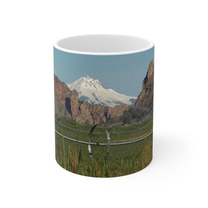 Mountain & Rocky Cliffs Ceramic Mug 11oz