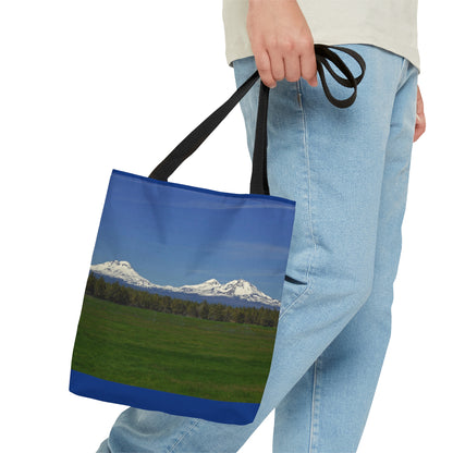 Mountain Field Tote Bag