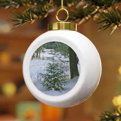 Christmas Tree Creek Christmas Ornament Ball