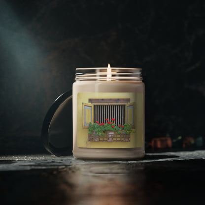 Spanish Barn Window Scented Soy Candle, 9oz