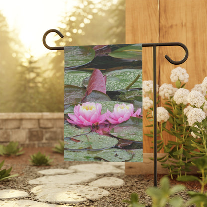 Water Lilies Garden & House Banner