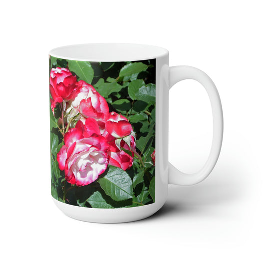 Romantic Roses Ceramic Mug 15oz