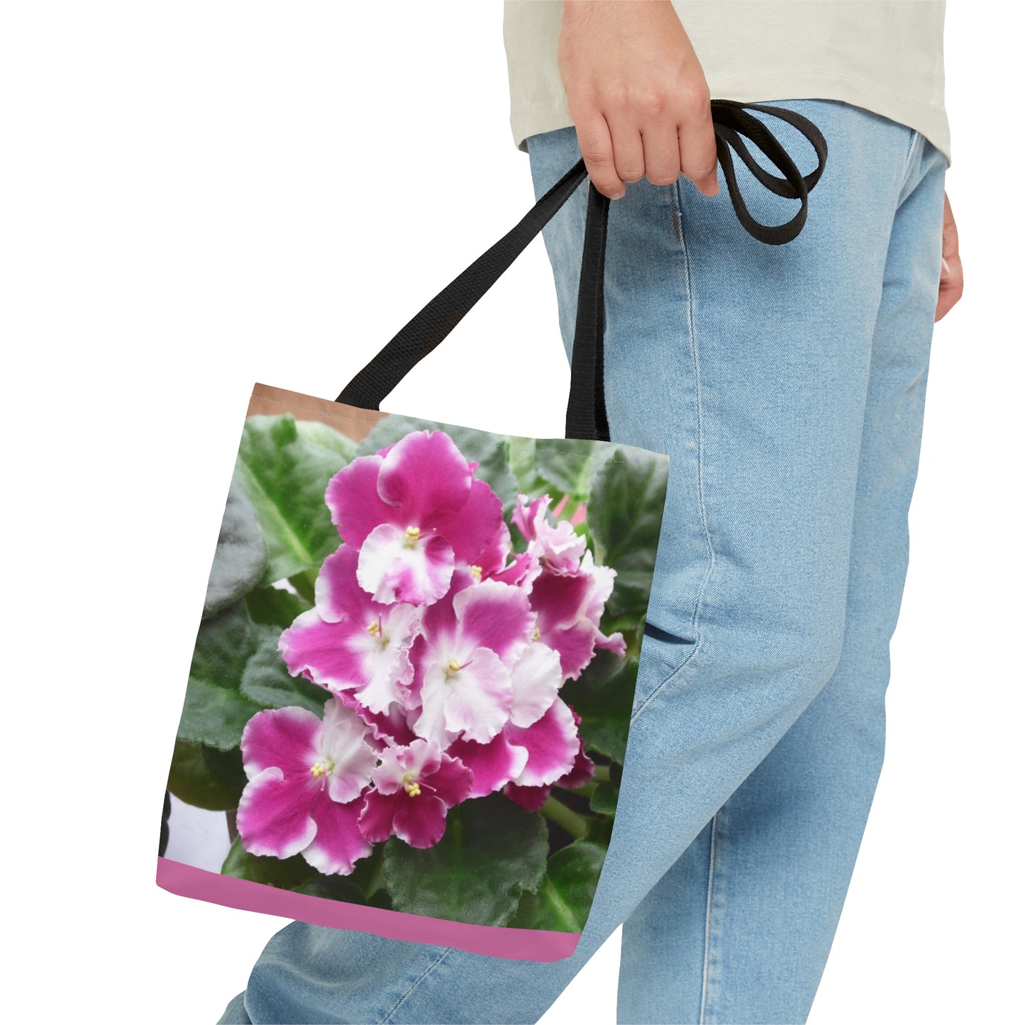 African Violets Tote Bag