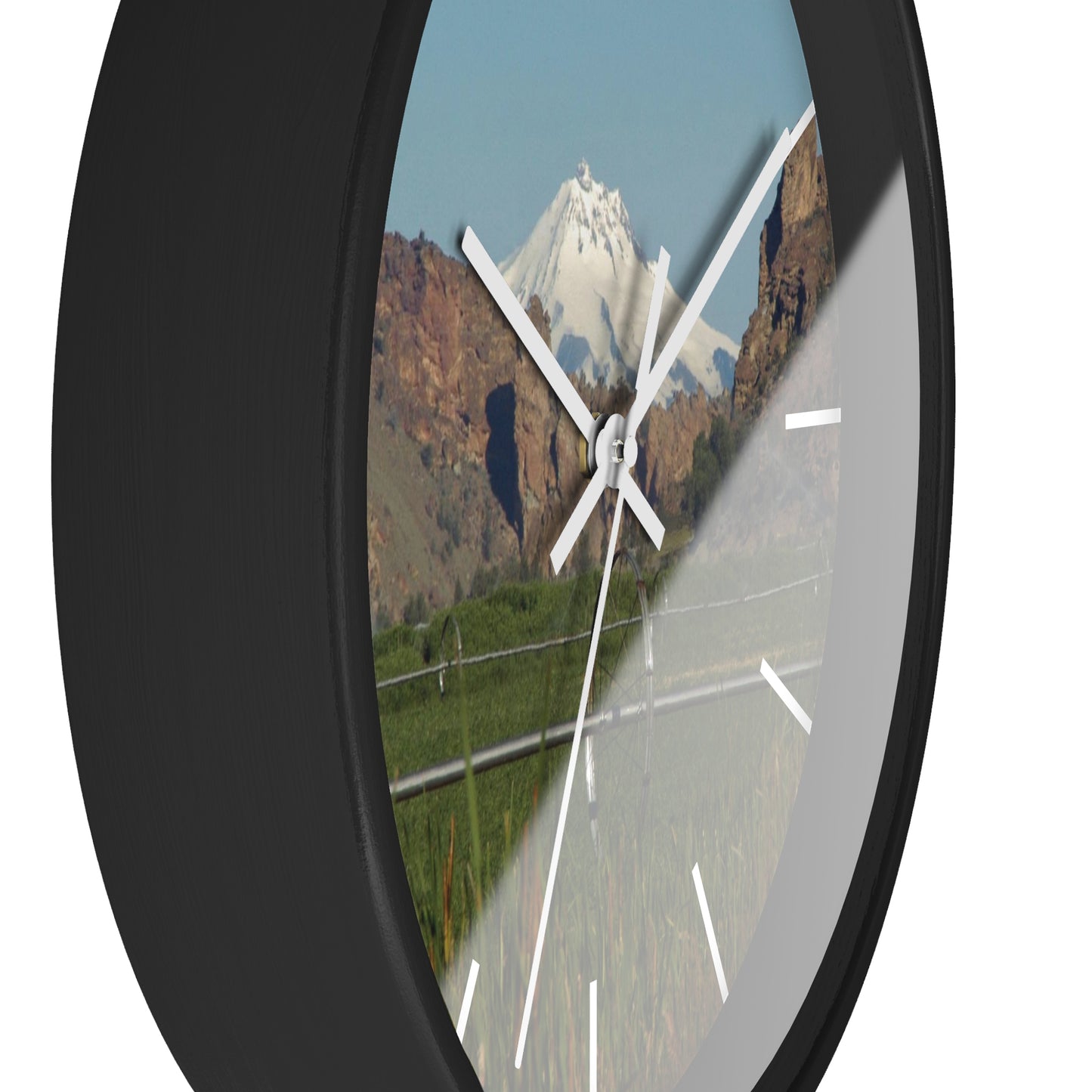 Mountain & Rocky Cliffs Wall Clock