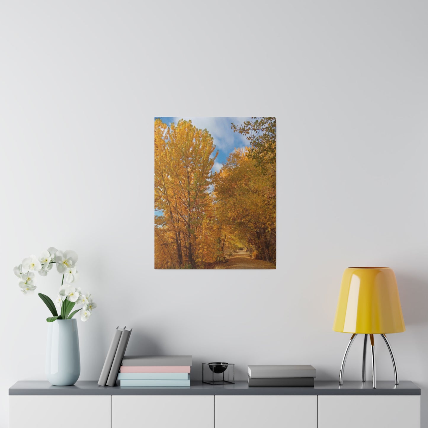 Autumn Trail Matte Canvas
