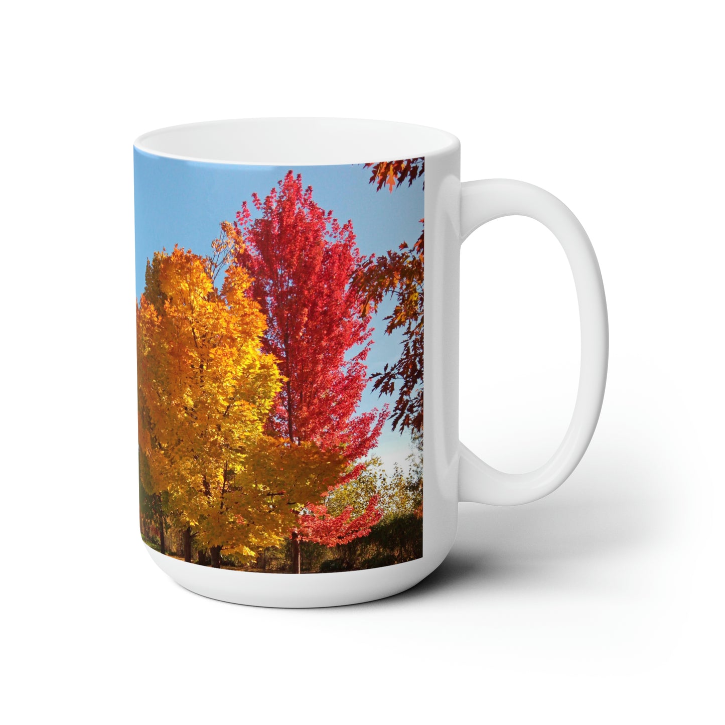 Autumn Glory Ceramic Mug 15oz