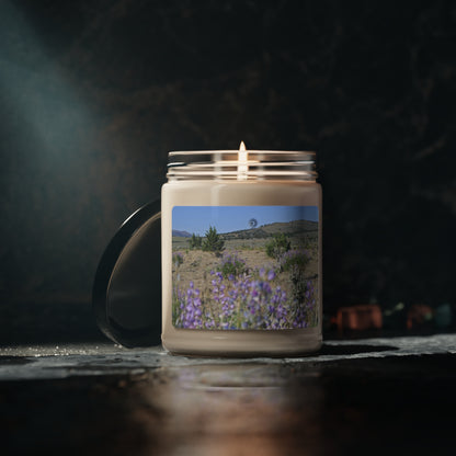 High Desert Lupine & Windmill Scented Soy Candle, 9oz