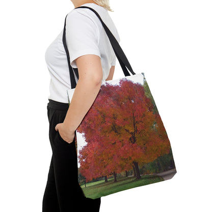Autumn Tree Mid Fall Tote Bag