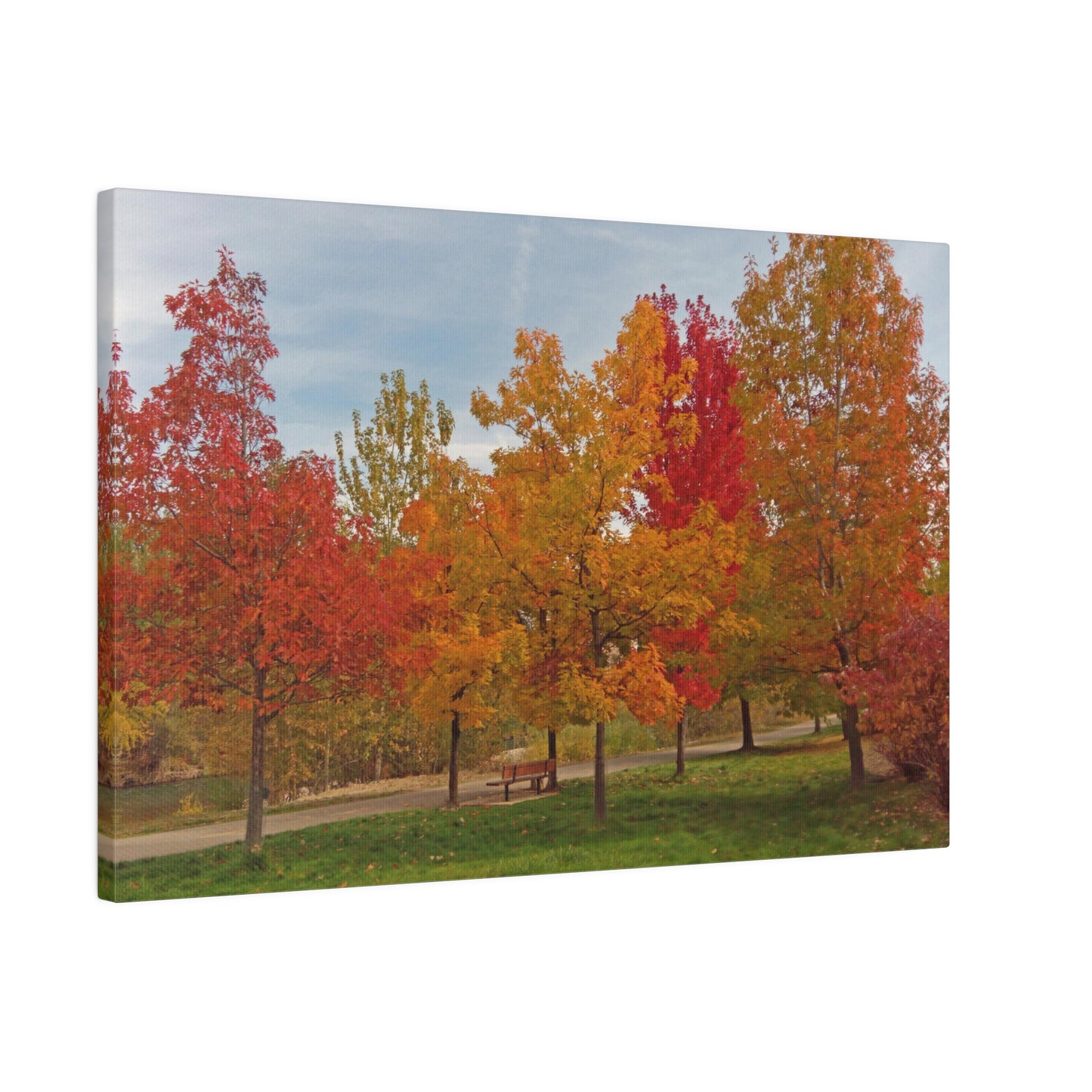 Autumn Serenity Matte Canvas