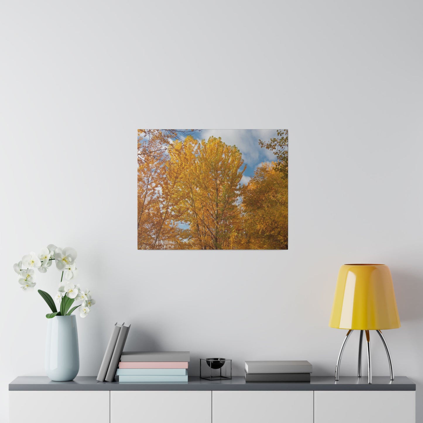 Autumn Gold Matte Canvas