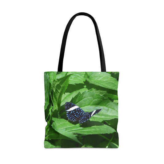 Sapphire Butterfly Tote Bag