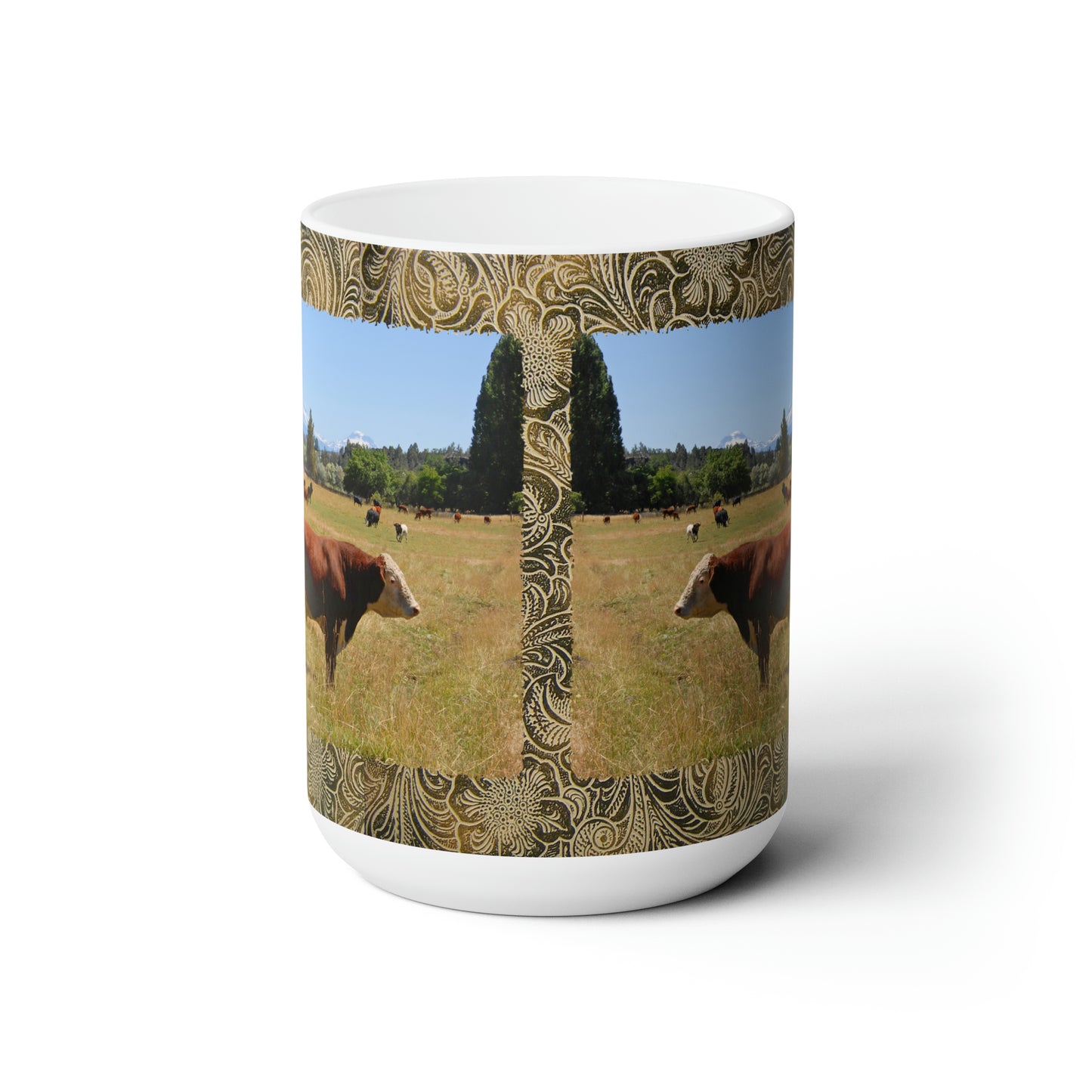 King Of The Pasture Ceramic Mug 15oz