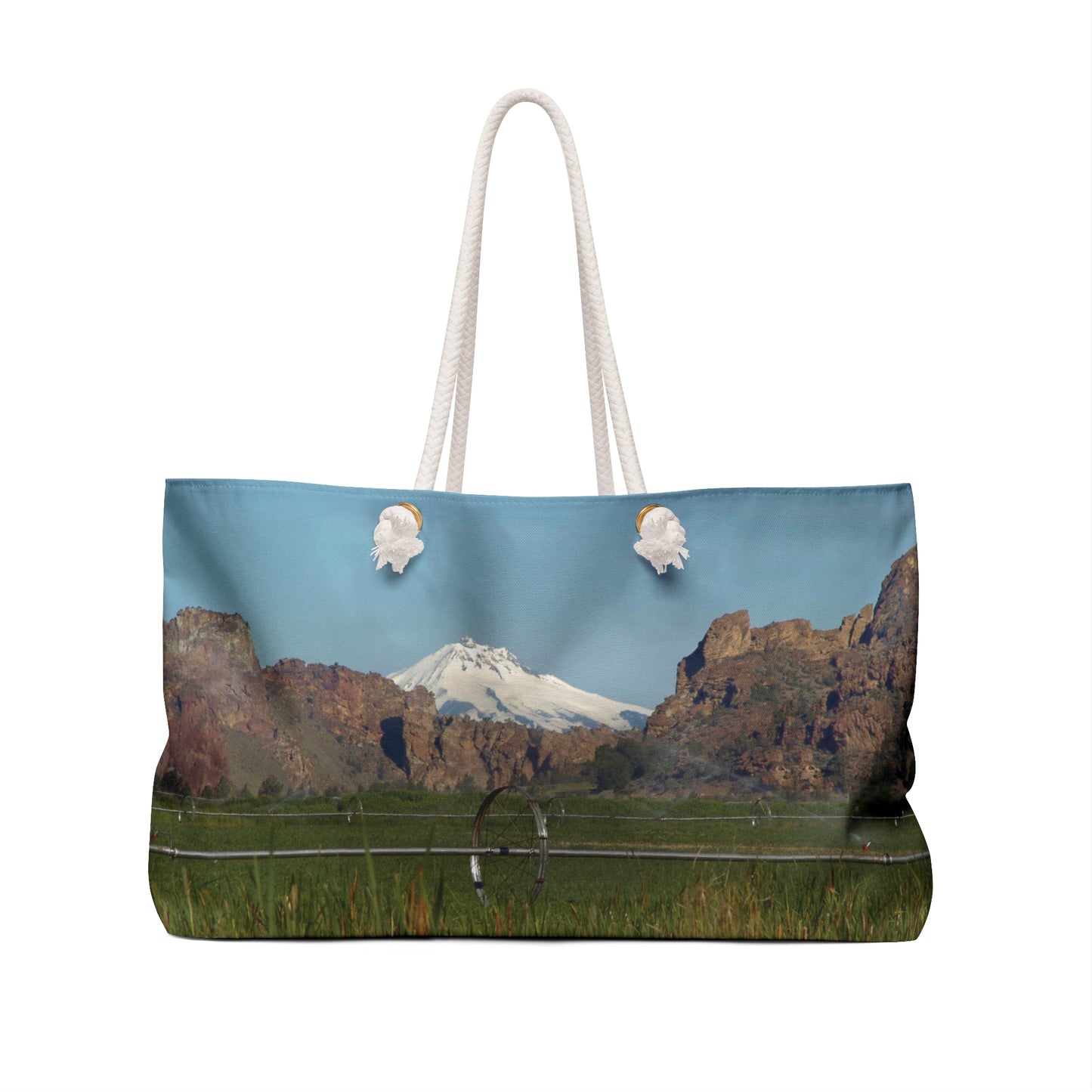 Mountain & Rocky Cliffs Weekender Bag