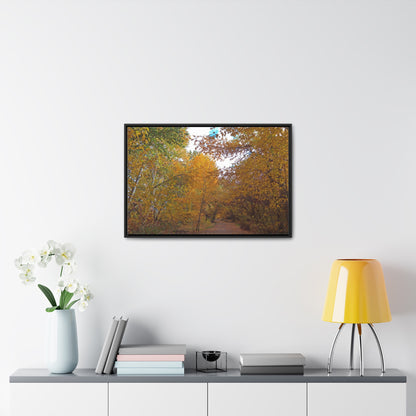 Autumn Lane Gallery Canvas Wraps Framed