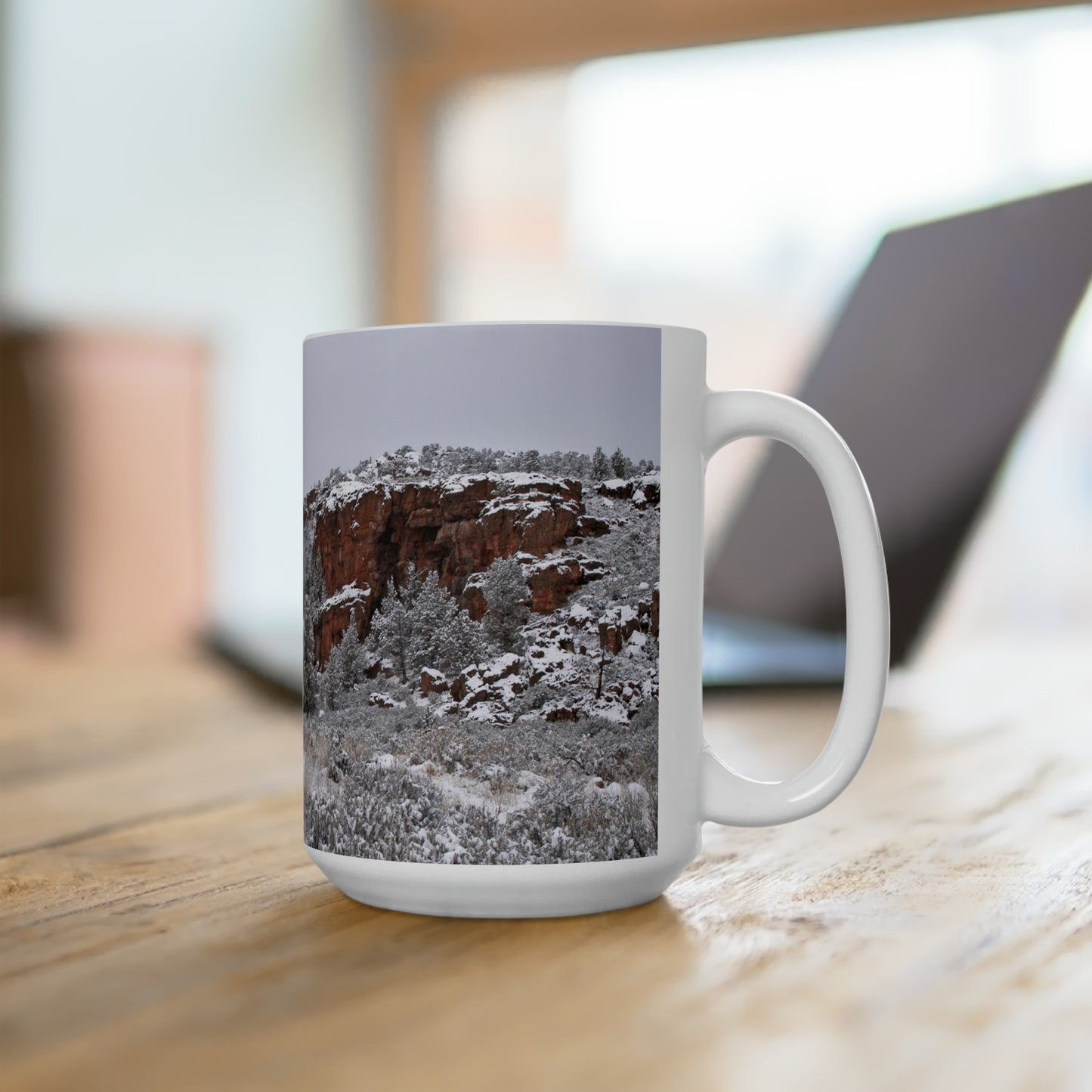 Winter Canyon Ceramic Mug 15oz