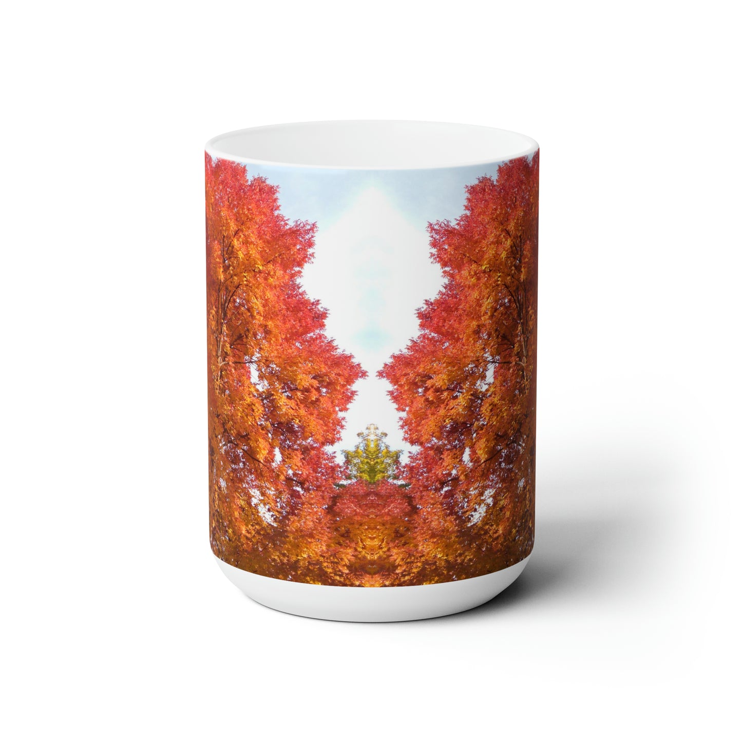 Autumn Radiance Ceramic Mug 15oz
